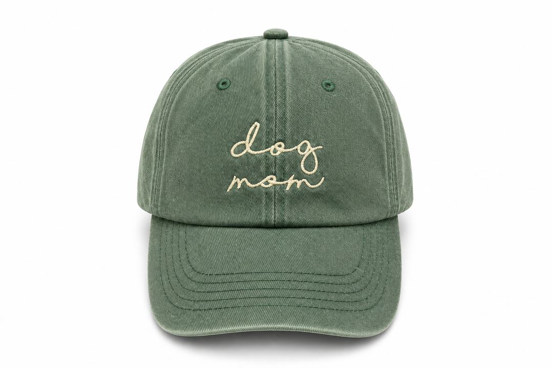 DOG MOM Cap – Sage Green