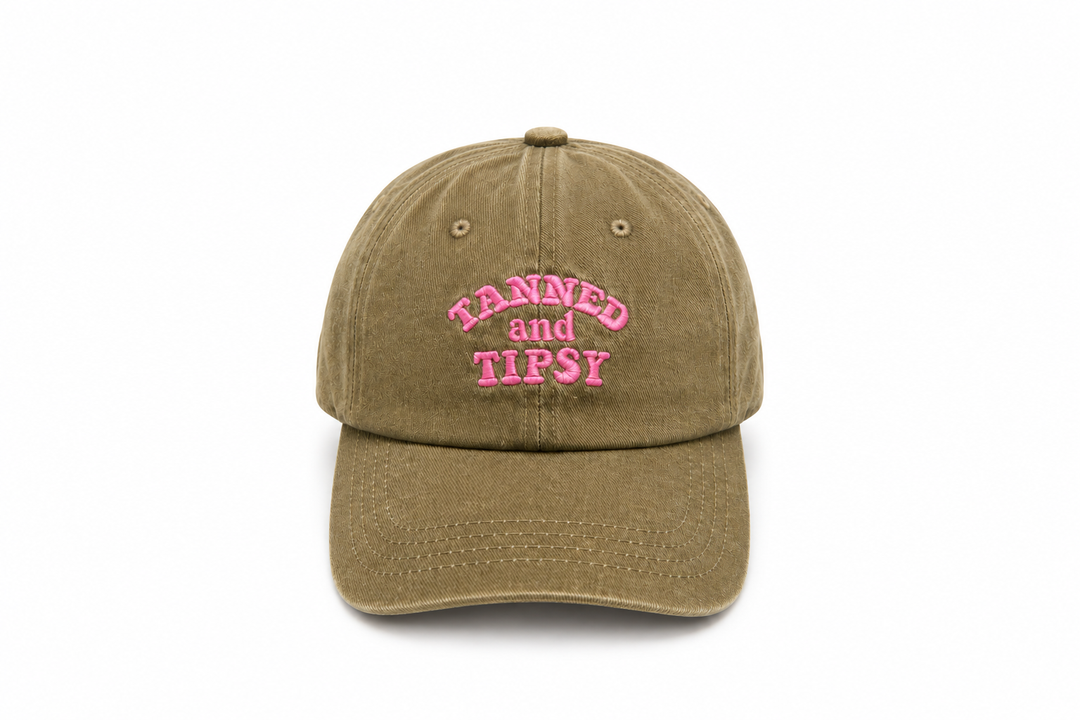 TANNED AND TIPSY Cap - Khaki
