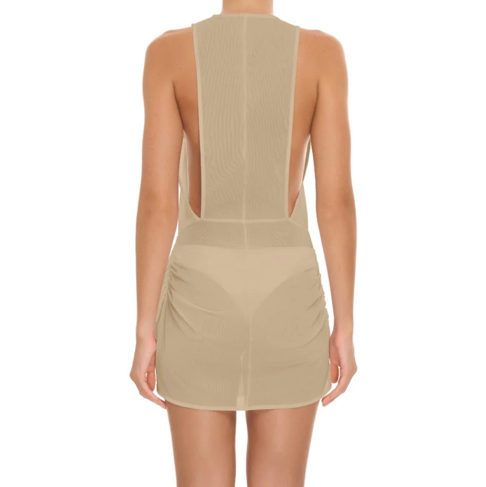 Golden Dunes Mini Dress